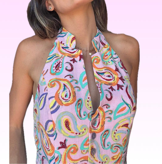 PREVENTA — Top July Rosa