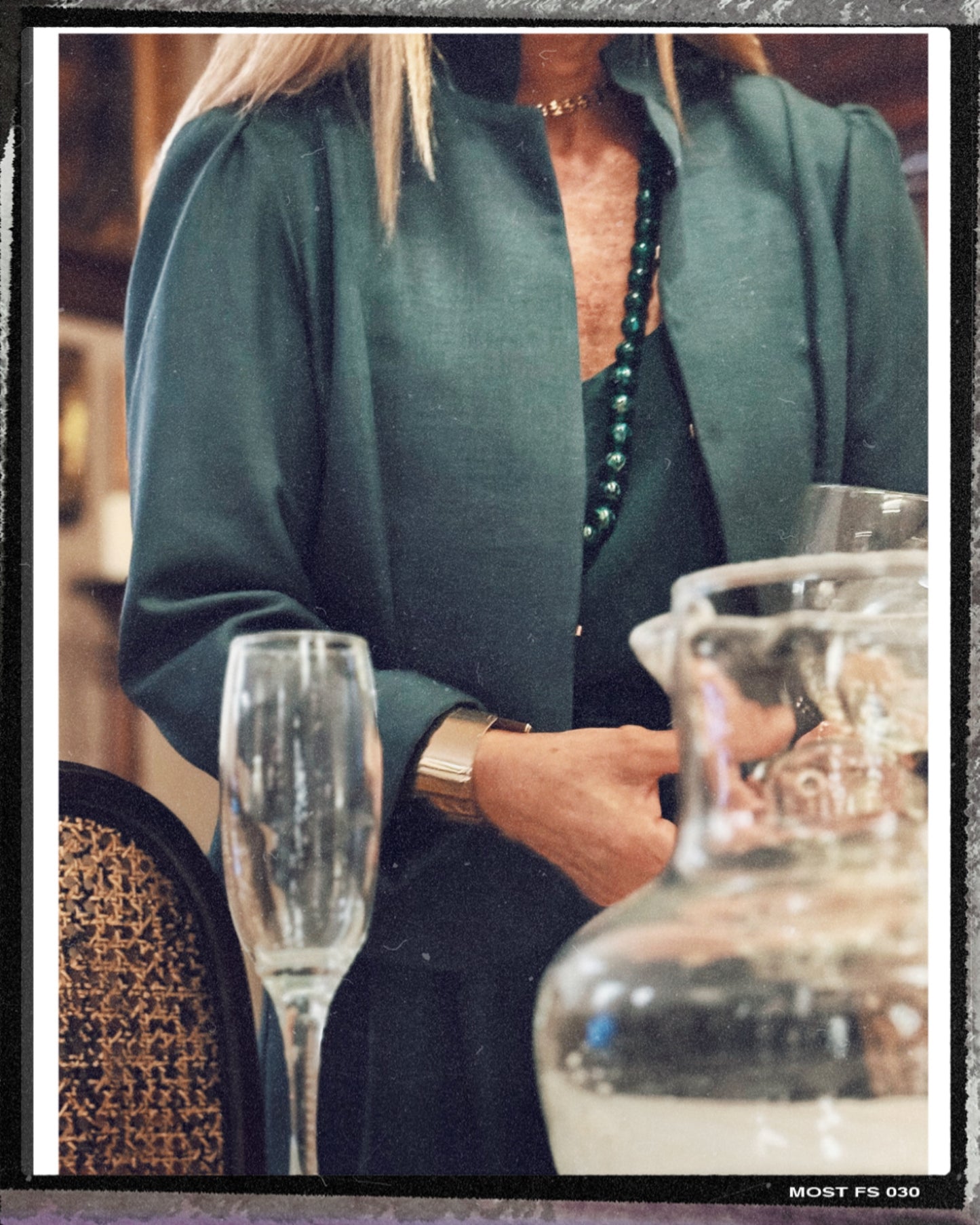 Chaqueta Tablas Verde Botella