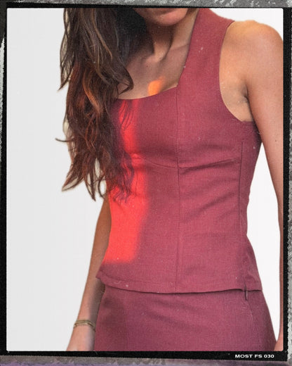 Top Corsetero Buganvilla