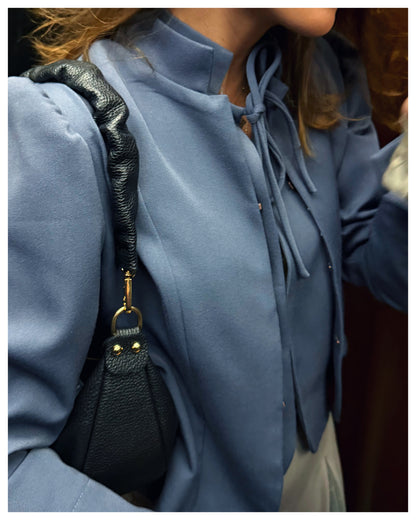 Chaqueta Tablas Azul Grisaceo