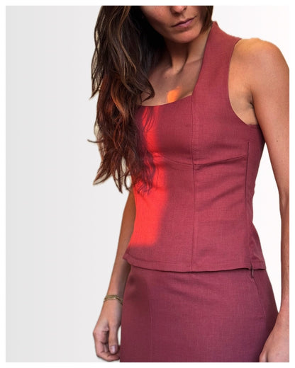 Top Corsetero Buganvilla